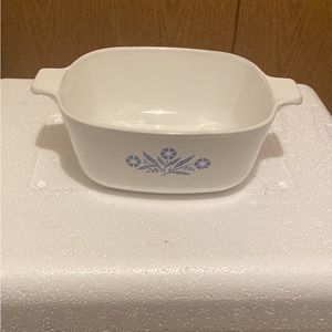 Corning Ware Blue Cornflower Casserole Dish